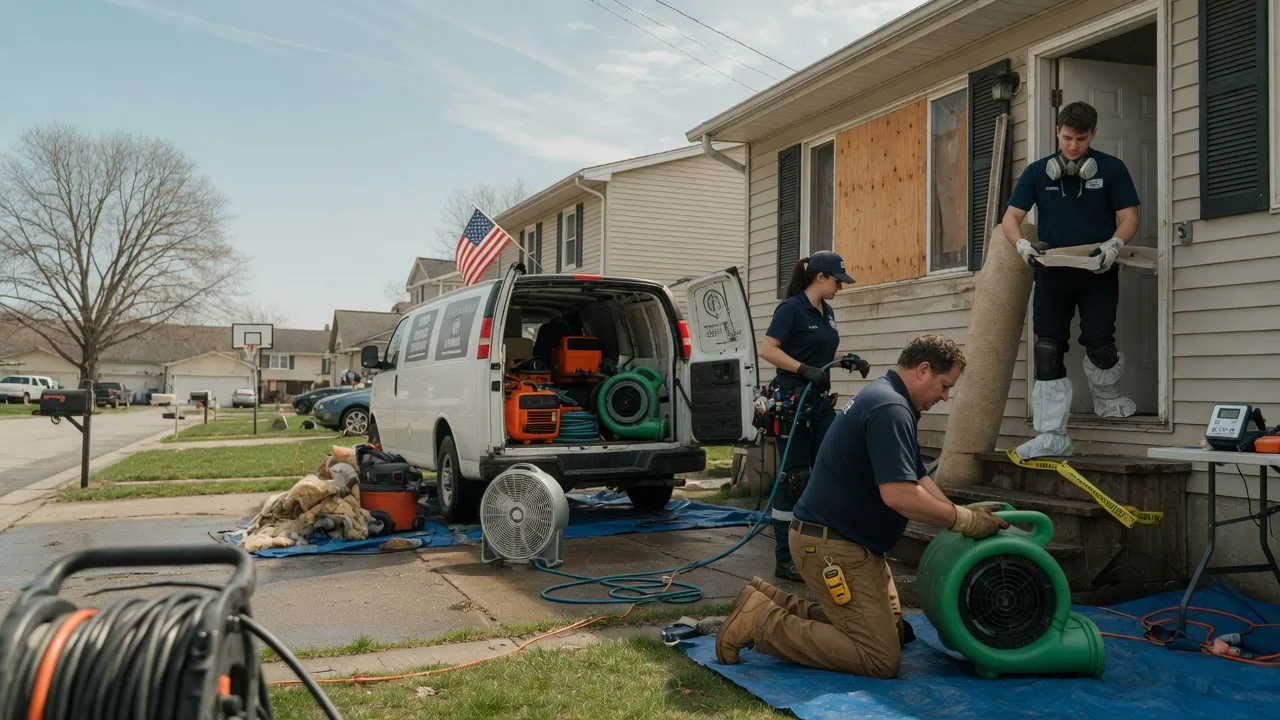 Water Damage Restoration in Clarksville, IN near me